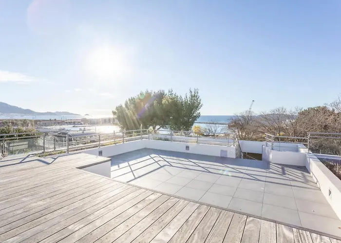 3Ramt4 Superbe T4, Terrasse Et Rooftop - Vue Sur Mer